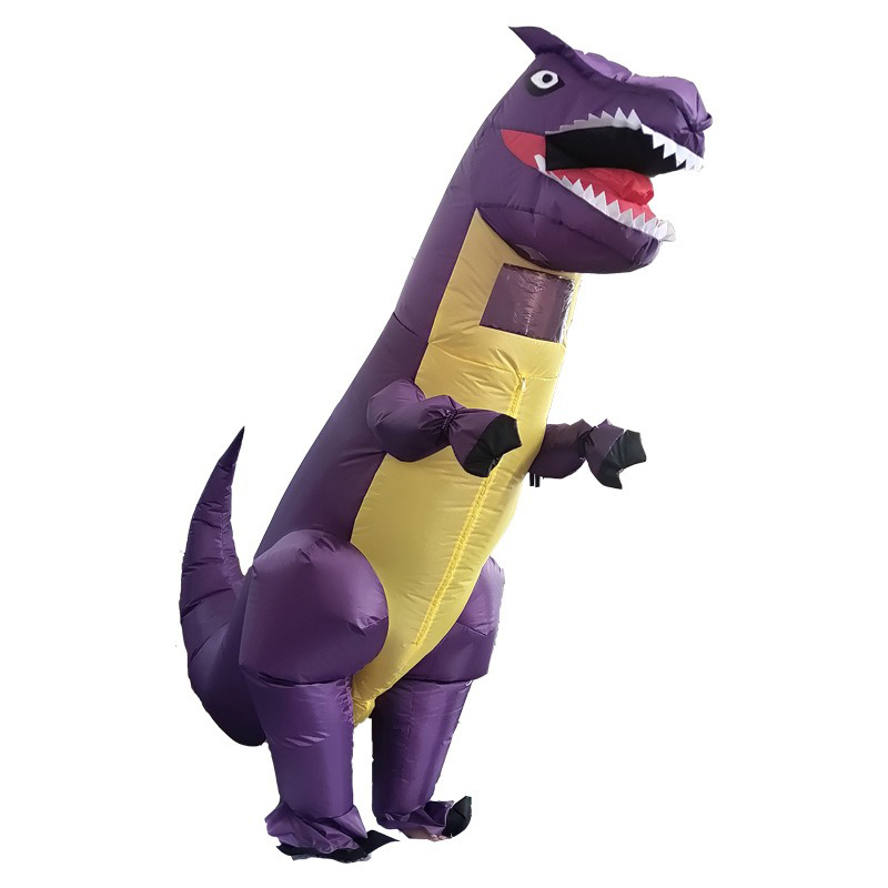 Cosplay Prop Business - Costume gonflable Tyrannosaurus Rex violet, couverture