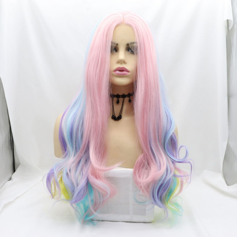 Wig Fiber Net - Perruque synthétique Halloween à dentelle tissée