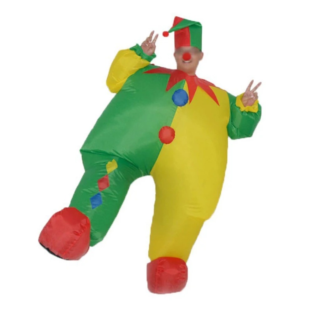 Cosplay Prop Business - Costume gonflable de clown de cirque,