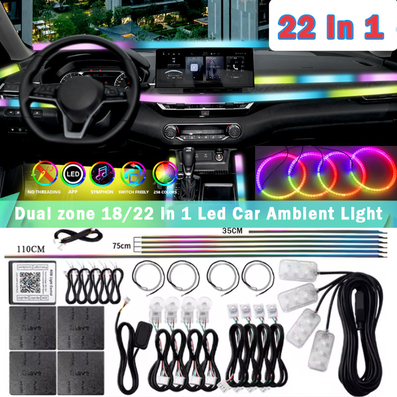 Led El Wire - Lumière d'ambiance Led acrylique 18/22 en