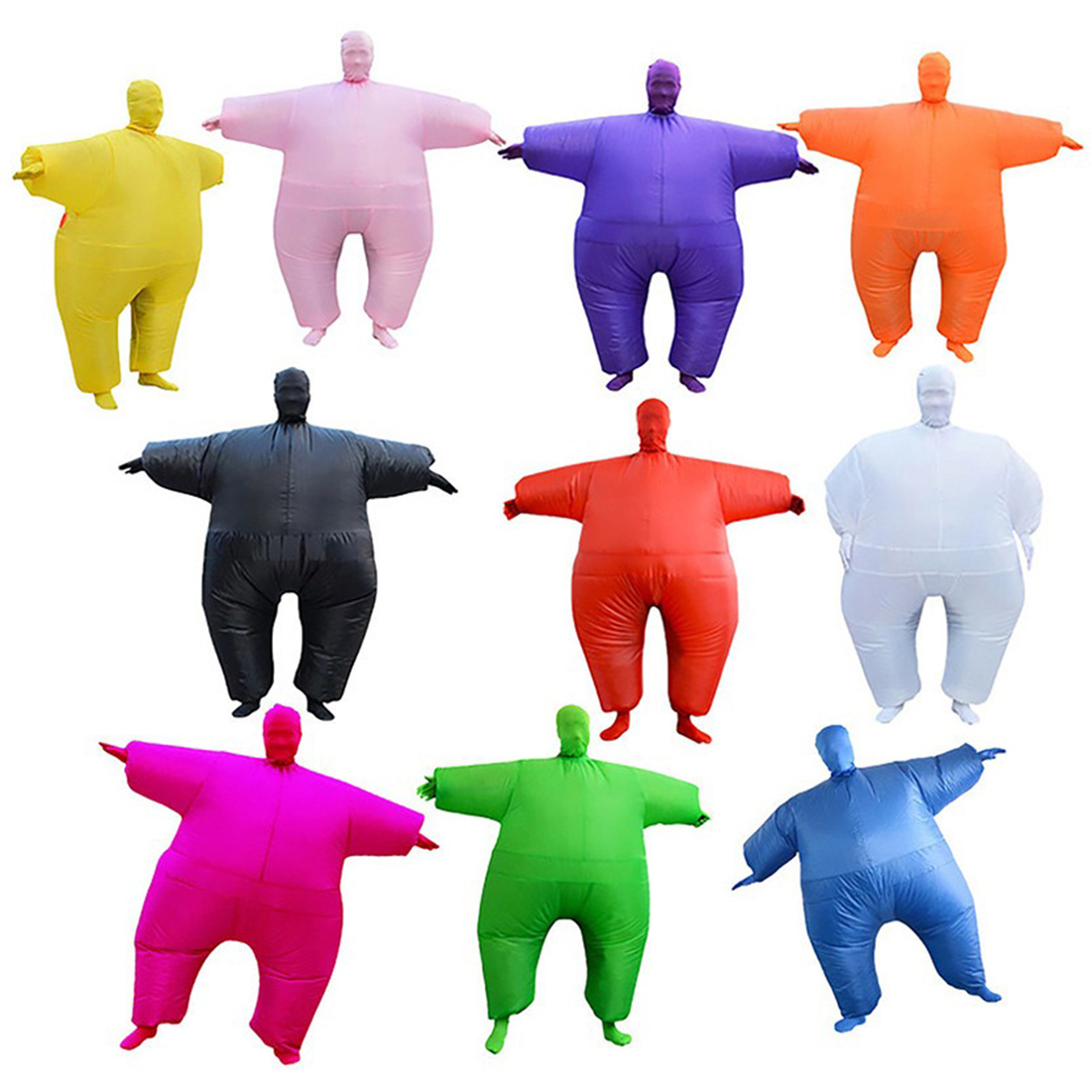 Cosplay Prop Business - Costume gonflable coloré pour homme corpulent,