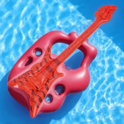 Easy Cosplay Prop - Guitare gonflable en matériau de qualité