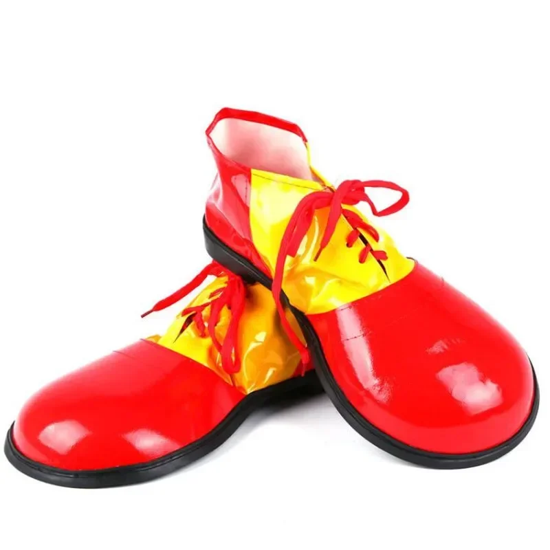 Briar Cosplay Prop - Chaussures de Clown en Cuir pour