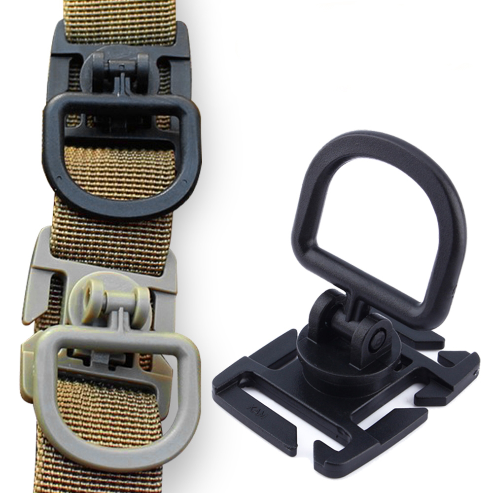D Ring Strap - Clips d'anneau en D rotatif à