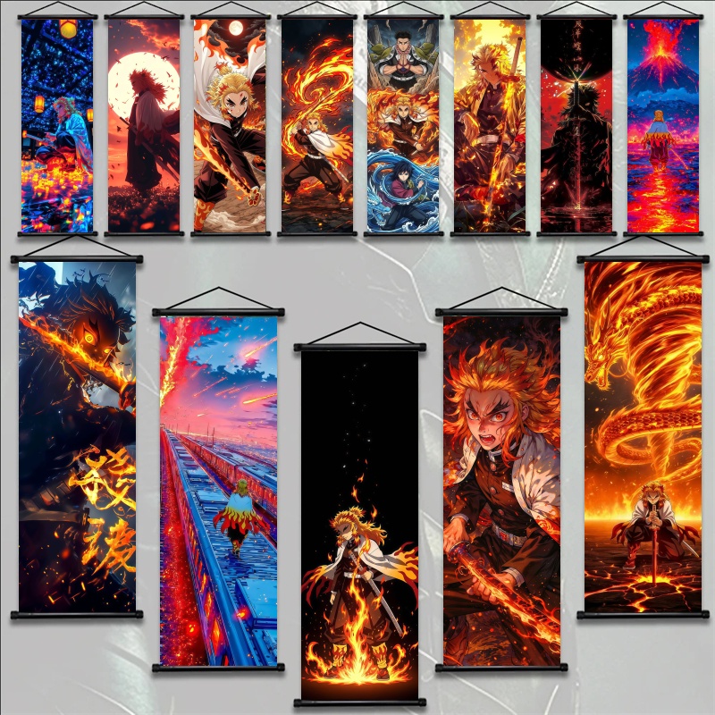 Anime Cosplay Prop - Décor mural en tissu imprimé HD