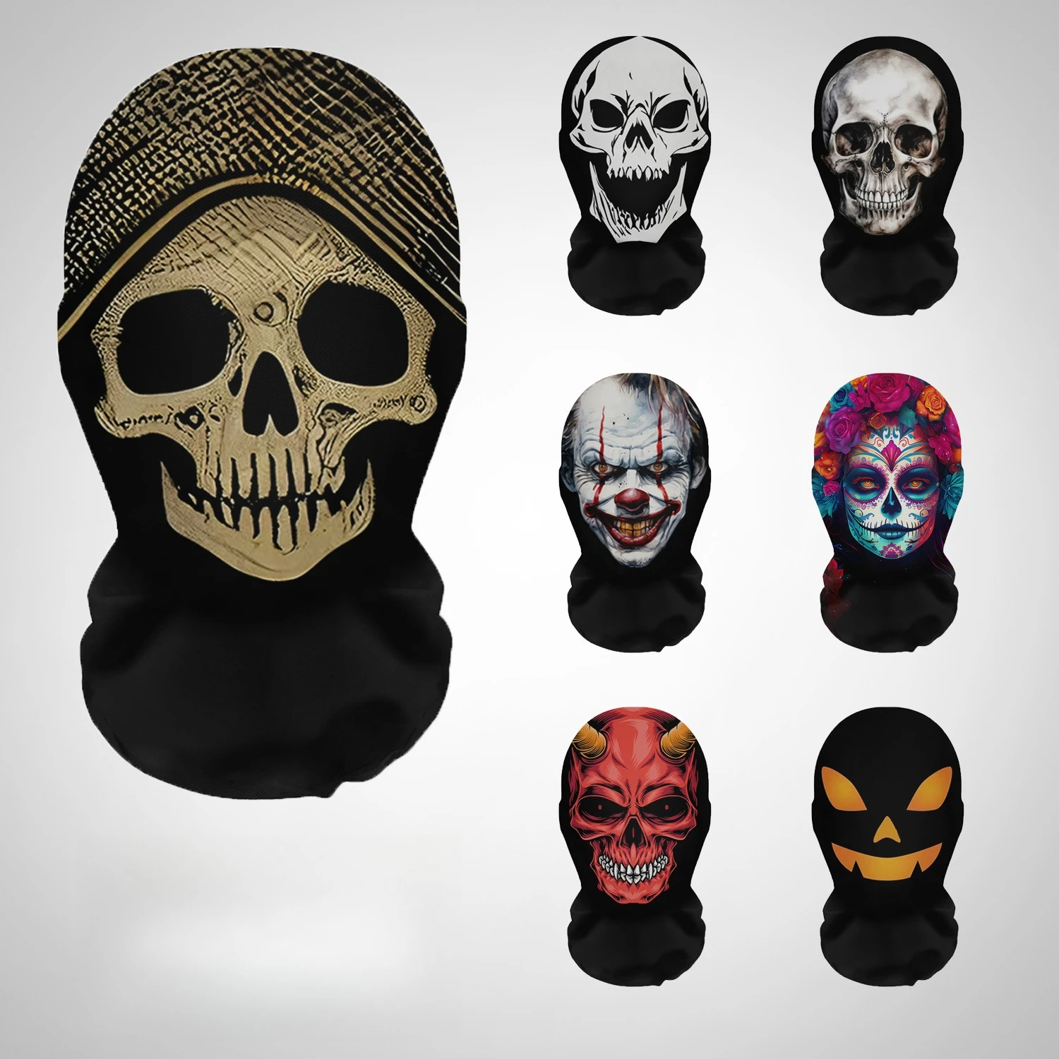 Cosplay Prop Pattern - Masques de terreur d'halloween, impression 3D,