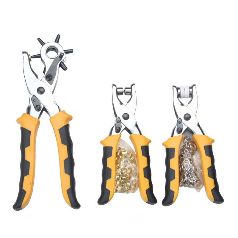 Snap Plier Setter - Kit d'outils de travail du cuir