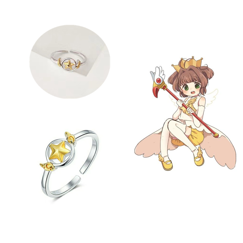 Cosplay Prop Filler - Chaude Anime Carte Ravisseur Bague Sakura