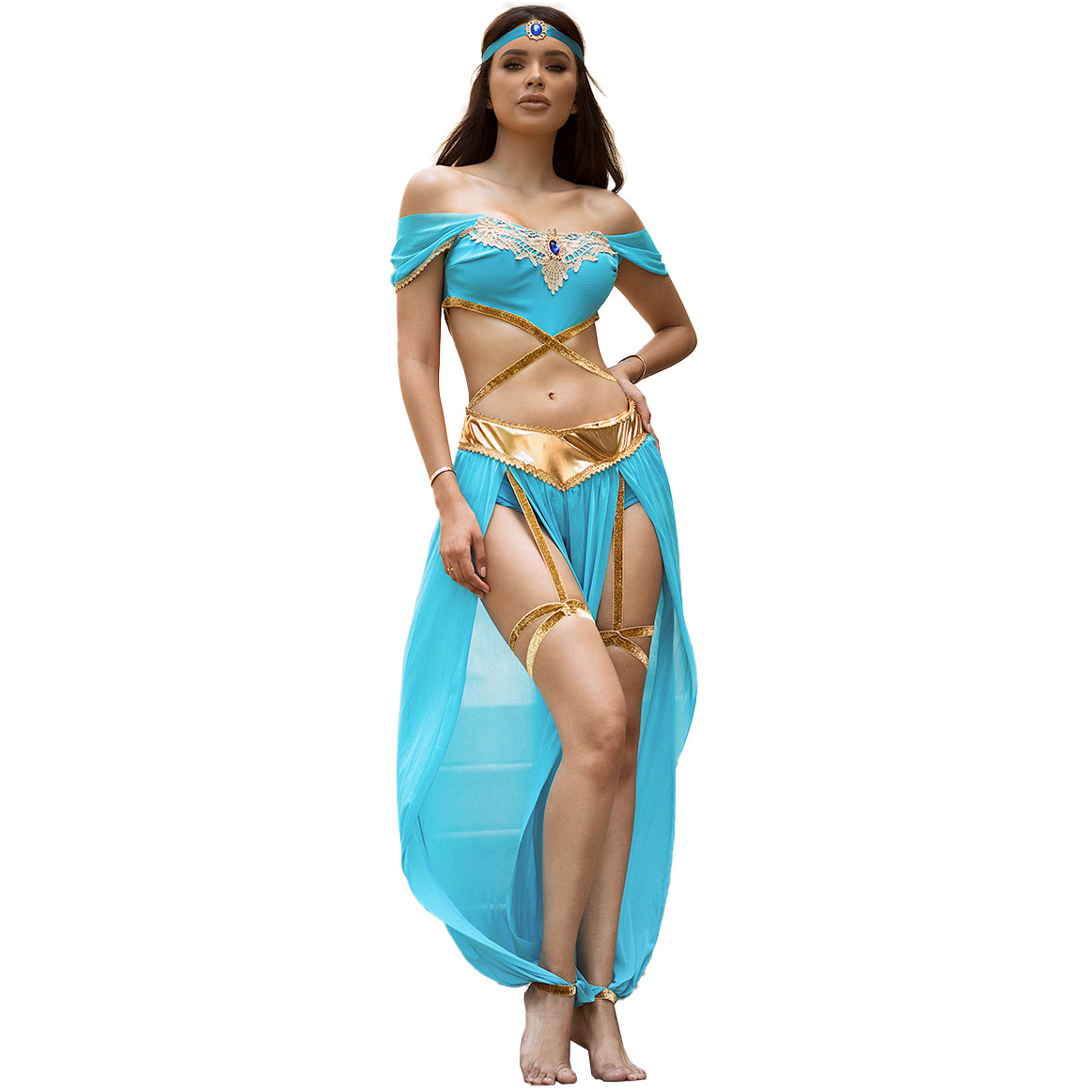 Briar Cosplay Prop - Costume d'Halloween sexy, danse western, Aladdin,