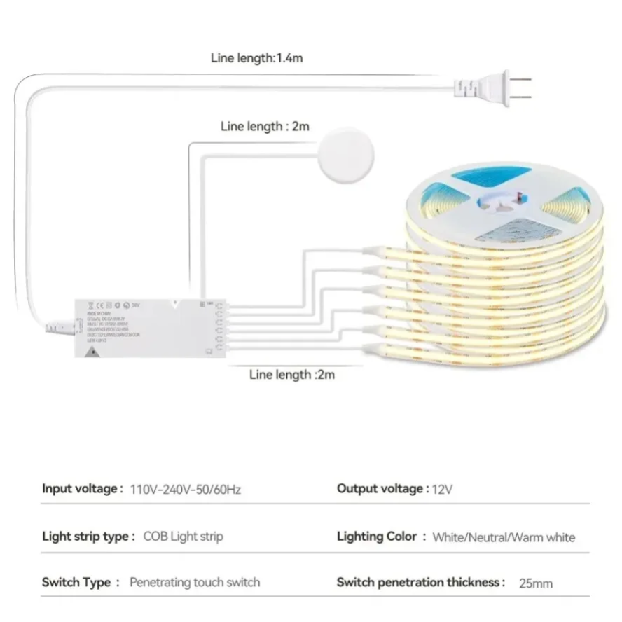 Lampe de Rétroéclairage Intell - Led El Wire avis et prix