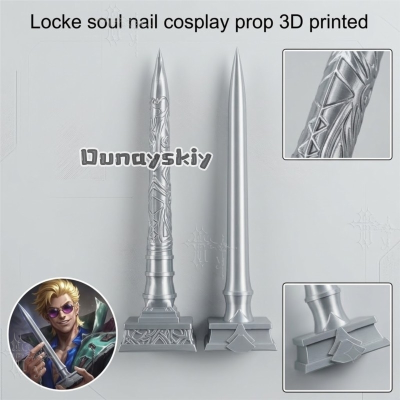KS*27Locke The Ashen Exorcist  - Cosplay Prop 3D Print avis et prix