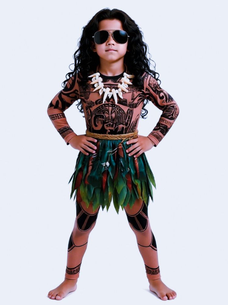Costume d'été Moana Maui pour  - Cosplay Prop Pattern avis et prix