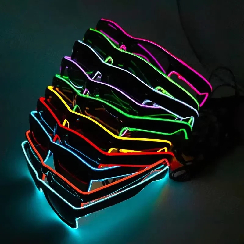 Lunettes de soleil LED néon lu - Led El Wire avis et prix