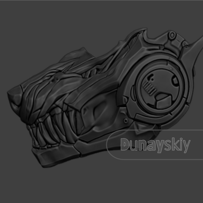 Masque de loup Valko Love and  - Cosplay Prop 3D Print avis et prix