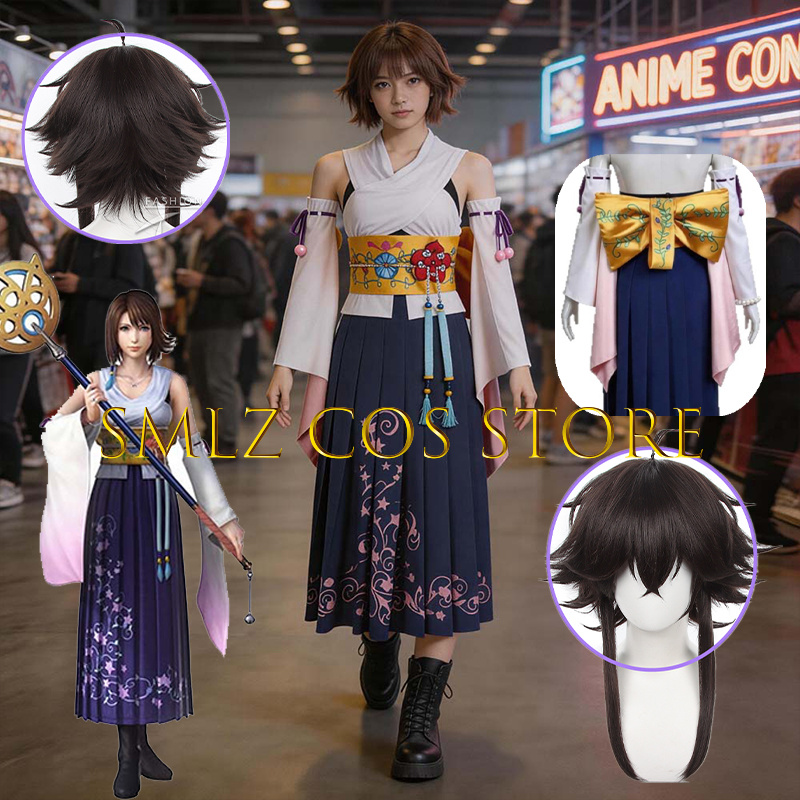 Costume de cosplay Yuna FF10 X - Prop Para Cosplay avis et prix