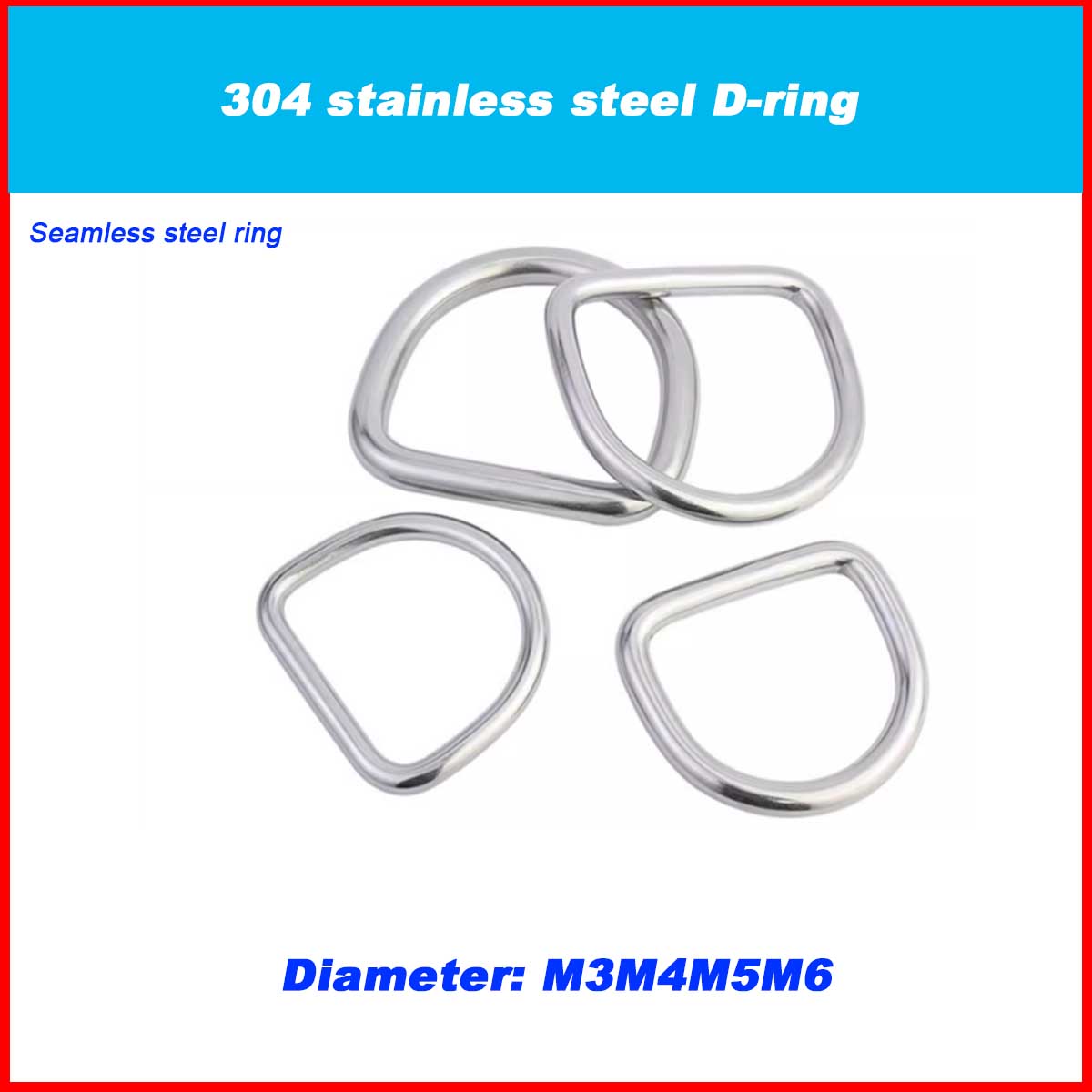 Anneau en D/bagages en acier i - D Ring Strap avis et prix