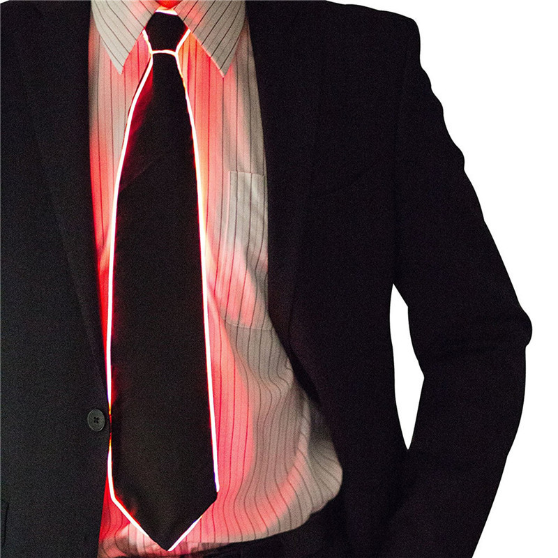 Hommes cravate lumineuse EL fi - Led El Wire avis et prix