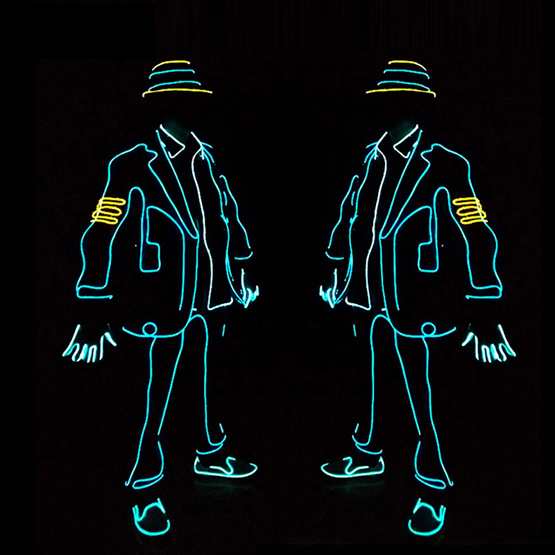 EL Wire brillant Jazz danse Co - Led El Wire avis et prix