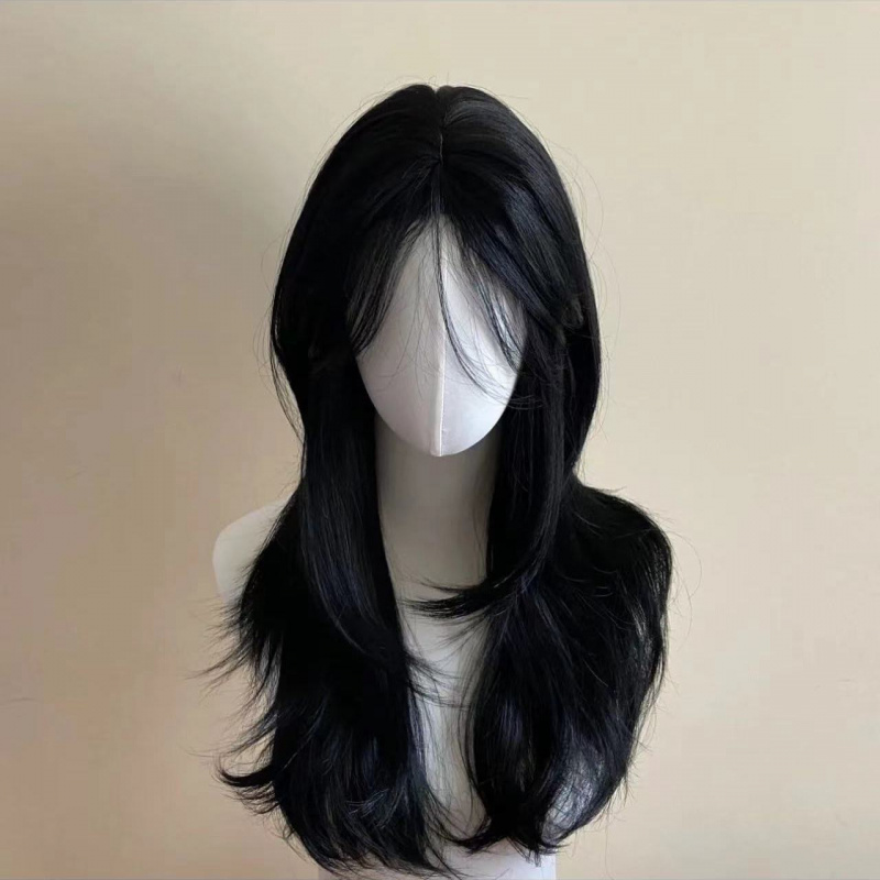 Perruque noire femme bandeau c - Wig Fiber Net avis et prix