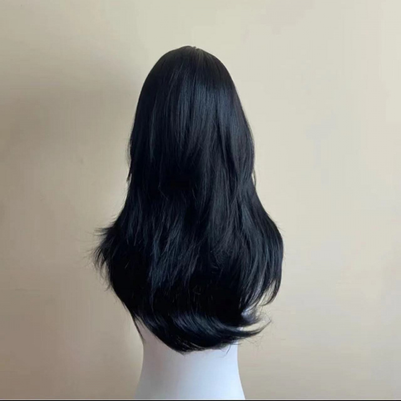 Perruque noire femme bandeau c - Wig Fiber Net avis et prix