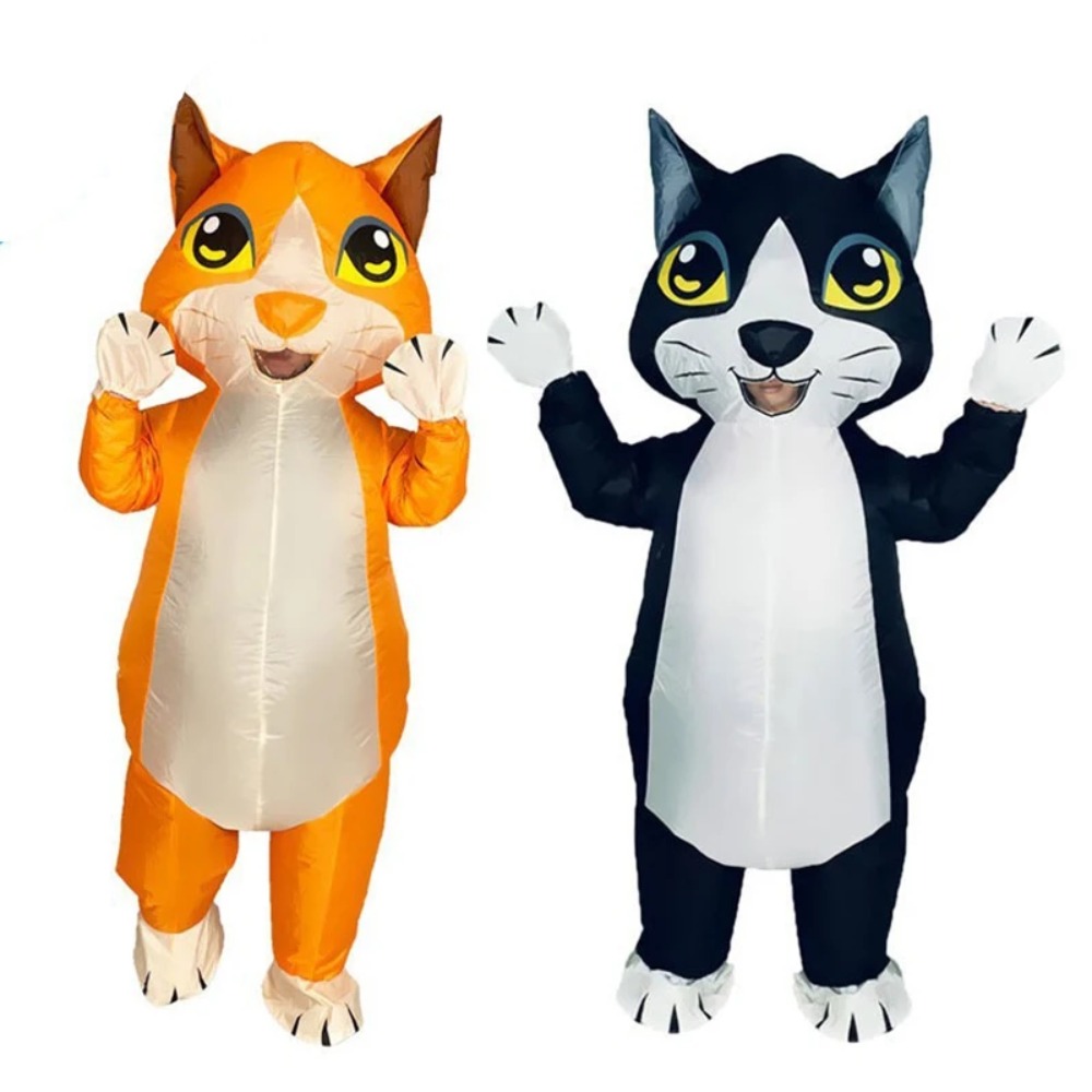 Costume gonflable chat noir or - Cosplay Prop Business avis et prix