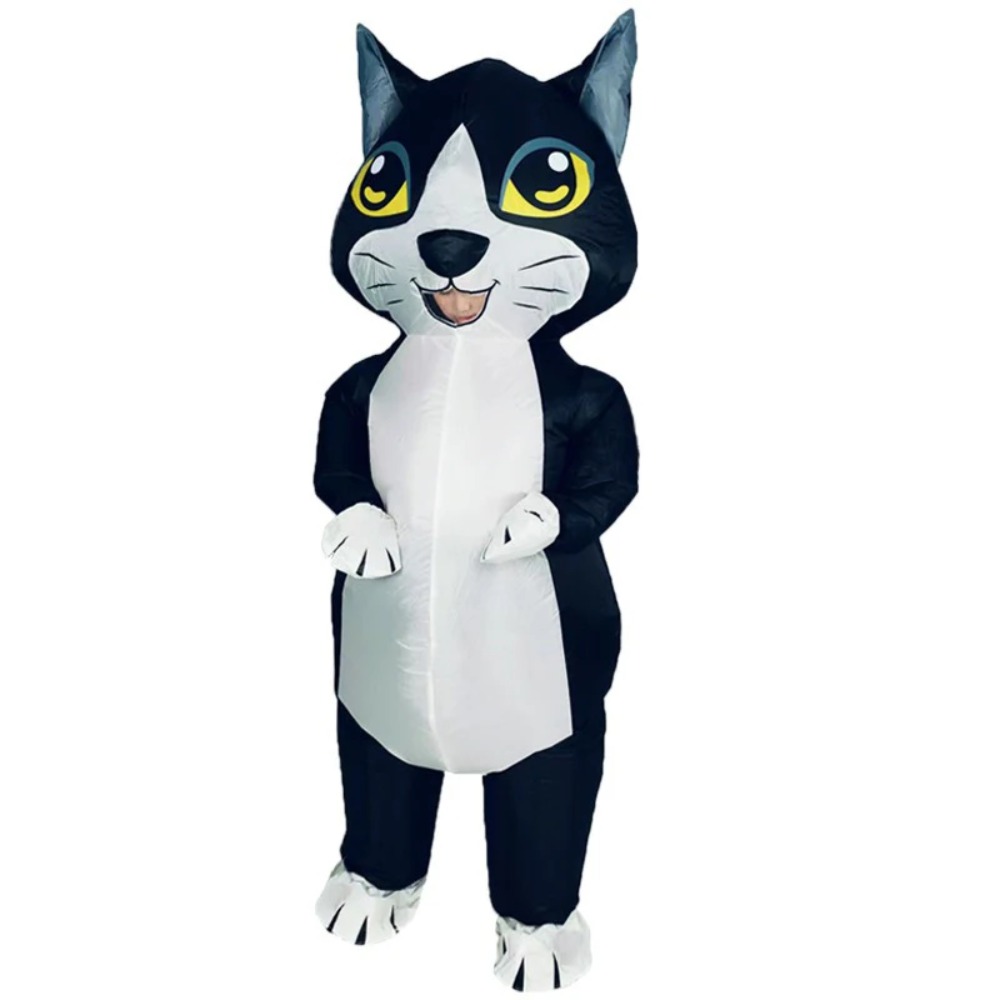 Costume gonflable chat noir or - Cosplay Prop Business avis et prix