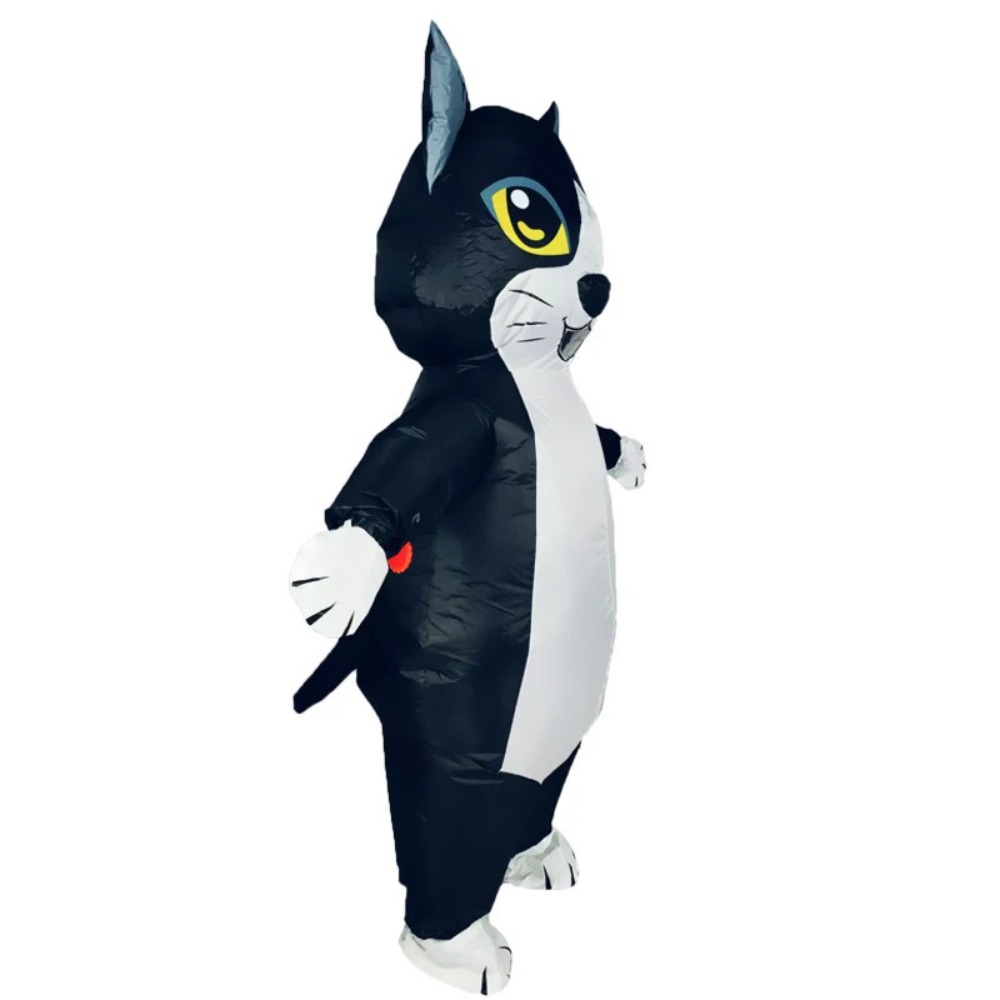 Costume gonflable chat noir or - Cosplay Prop Business avis et prix