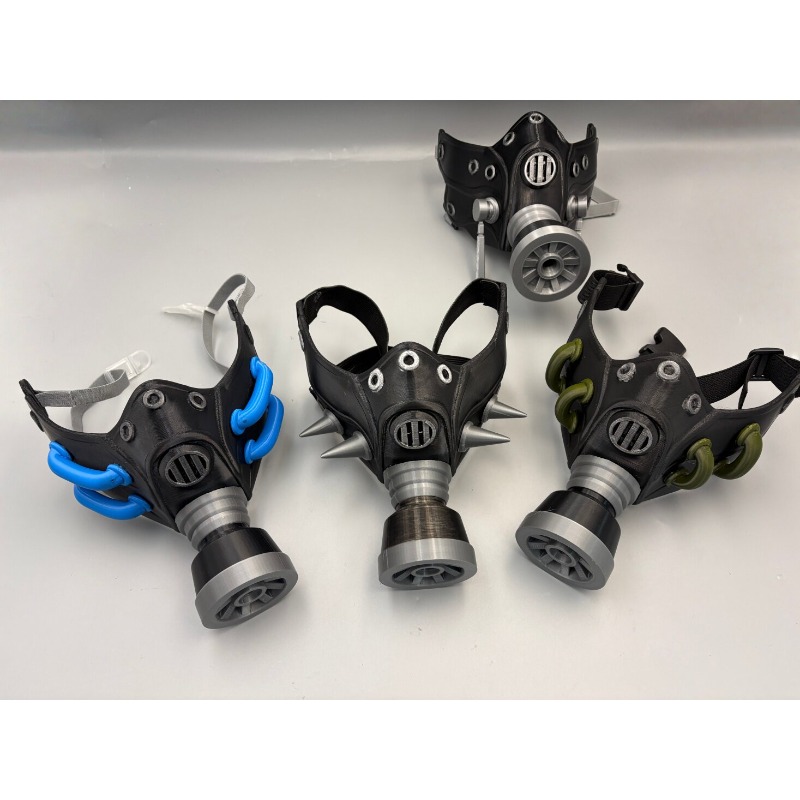 Masque à gaz noir imprimé en 3 - Cosplay Prop 3D Print avis et prix