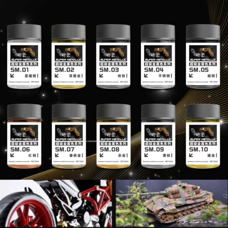 Peinture à l'huile nitro SM01- - Metallic Spray Paint avis et prix