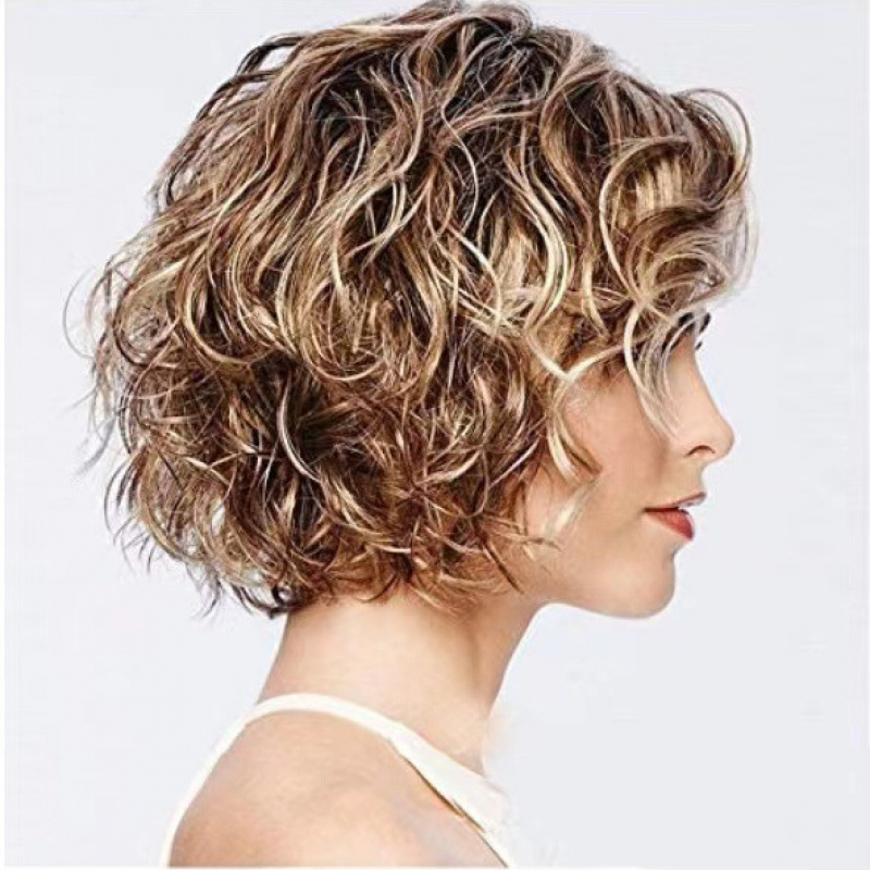 Perruque de style européen et  - Wig Fiber Net avis et prix