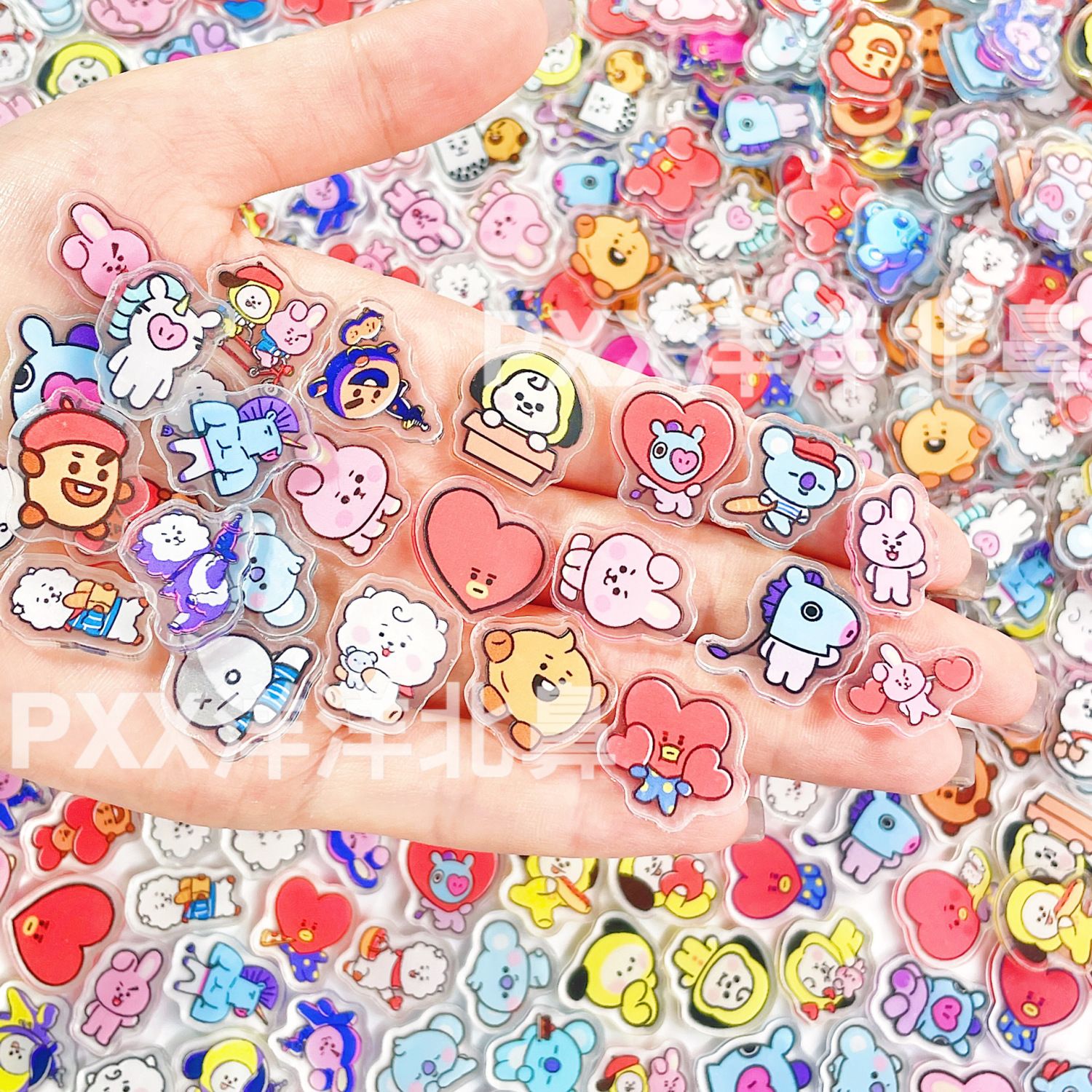 100 pièces BT21 BTS, éléments  - Cosplay Prop Diy avis et prix