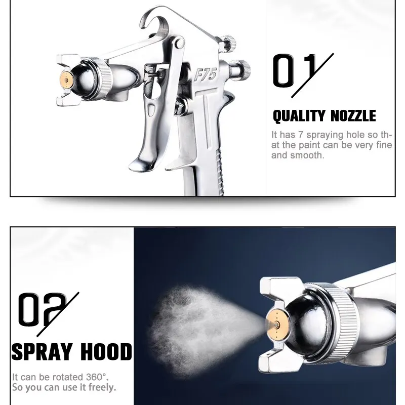 Pistolet de pulvérisation régl - Metallic Spray Paint avis et prix