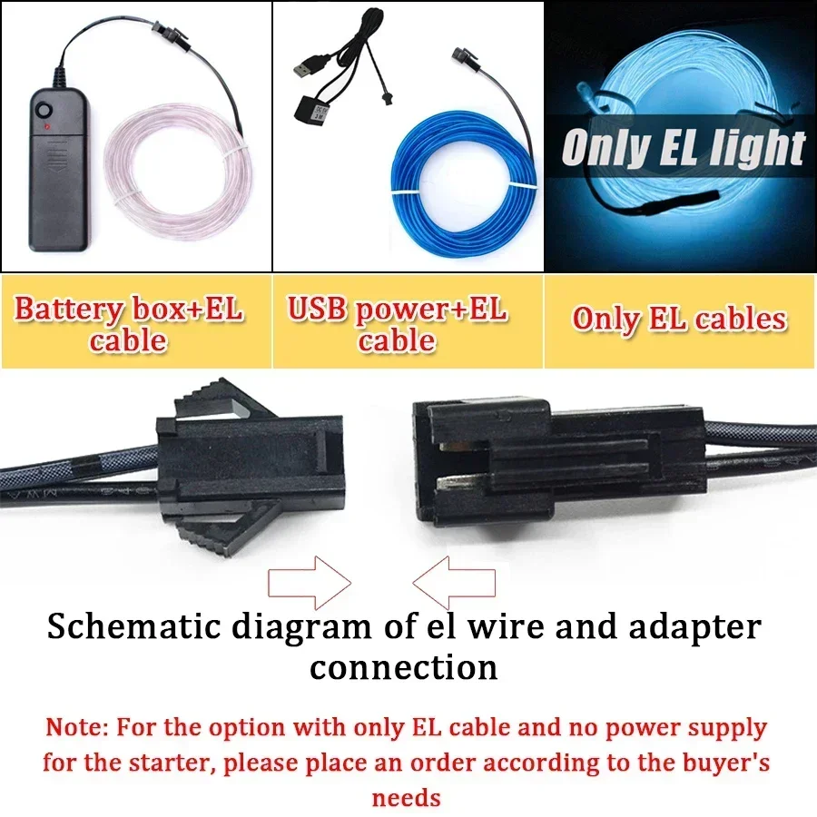 1M/3M/5M Flexible néon boule r - Led El Wire avis et prix