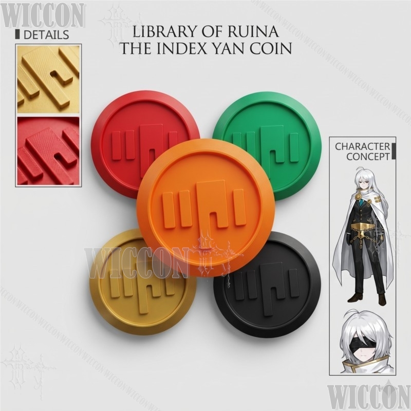Library Of Ruina The Index Yan - Cosplay Prop 3D Print avis et prix